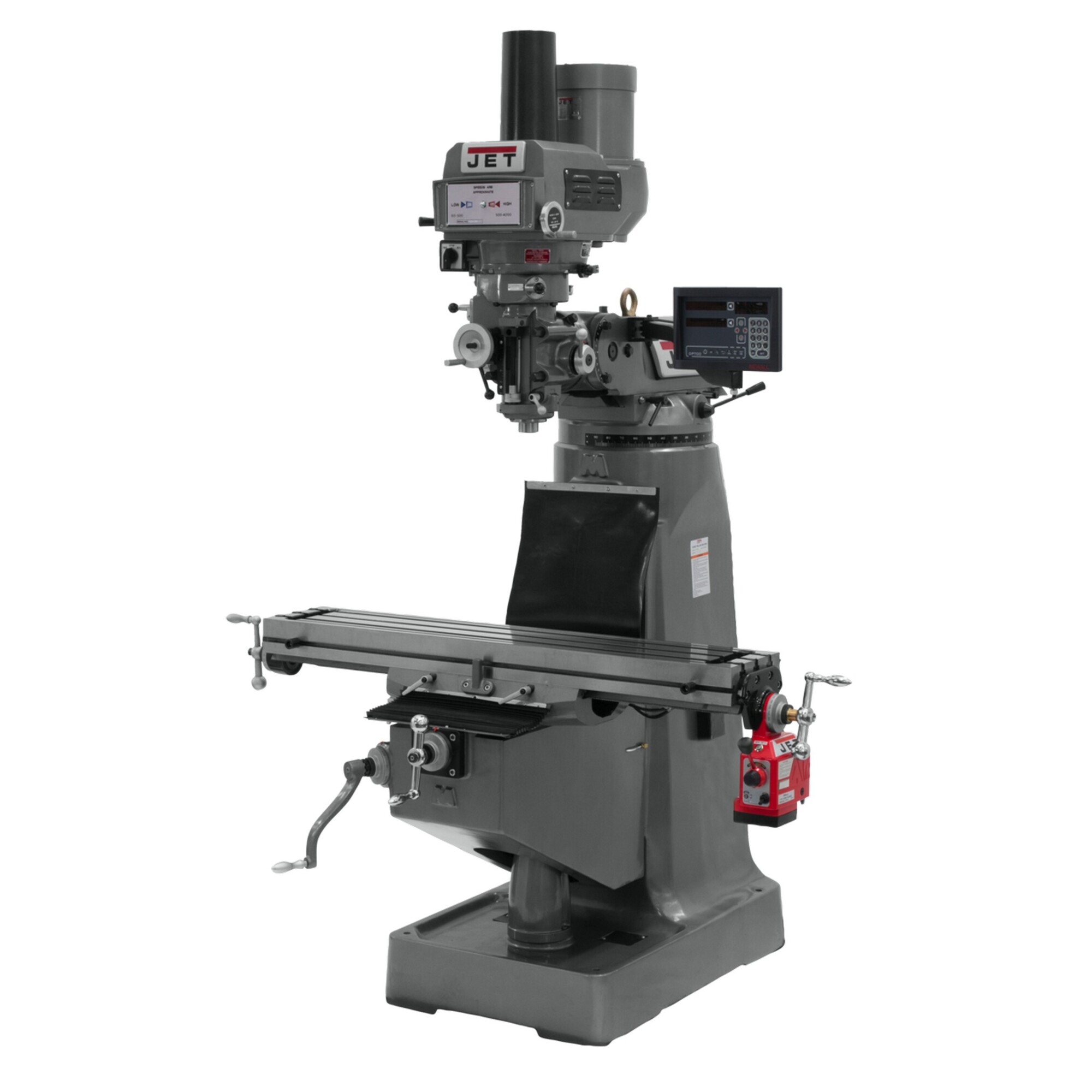 JET, Milling Machine, Horsepower 3 HP, Volts Multi, Model# JTM-4VS